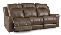 Riley Reclining Sofa with power headrest support by Palliser Furniture